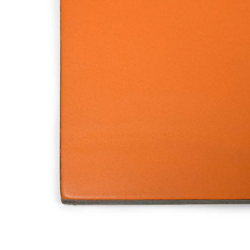 Desk Pad, leather, 60 x 40 cm, orange
