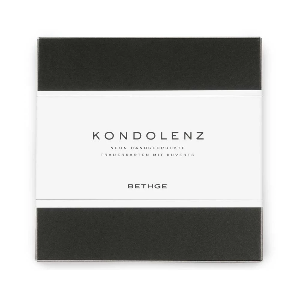 Sympathy Greeting Card Set – 9 Folded Cards