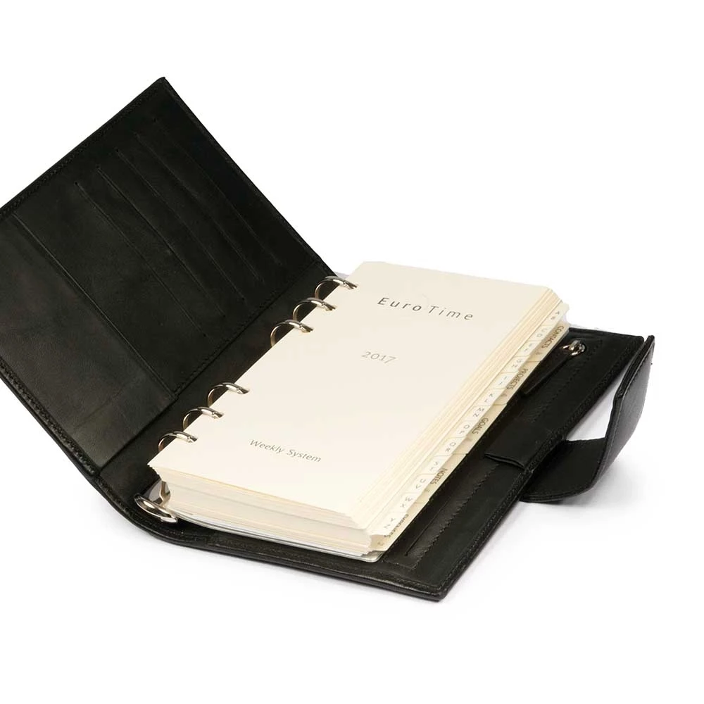 Personal Organiser, nappa leather, black