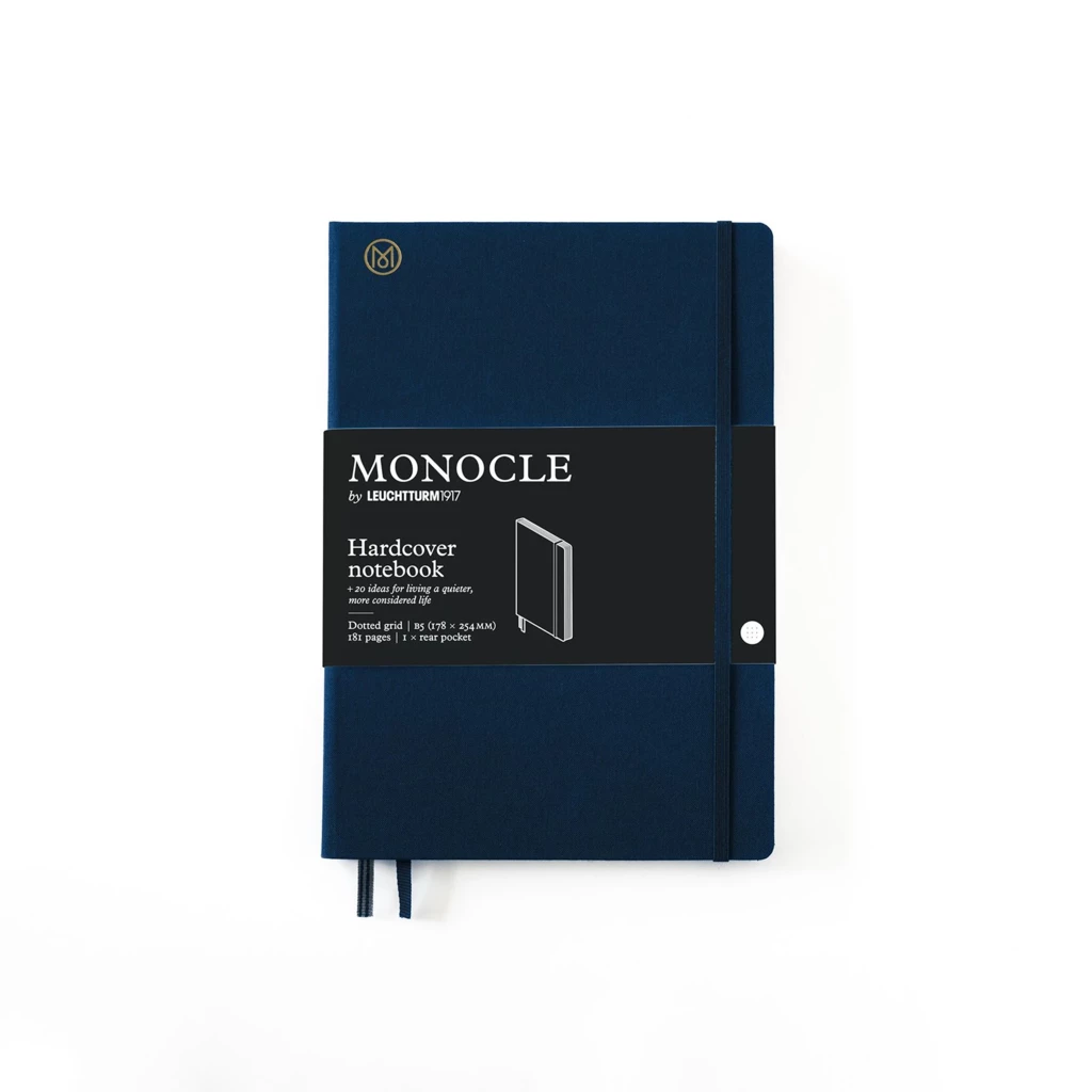 MONOCLE by LT1917 Notebook B5 Softcover, dotted, olive