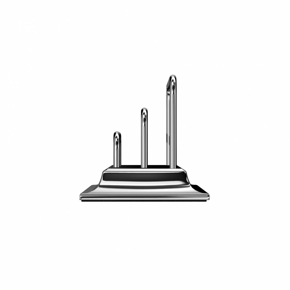 El Casco M672 Letter Holder, chrome
