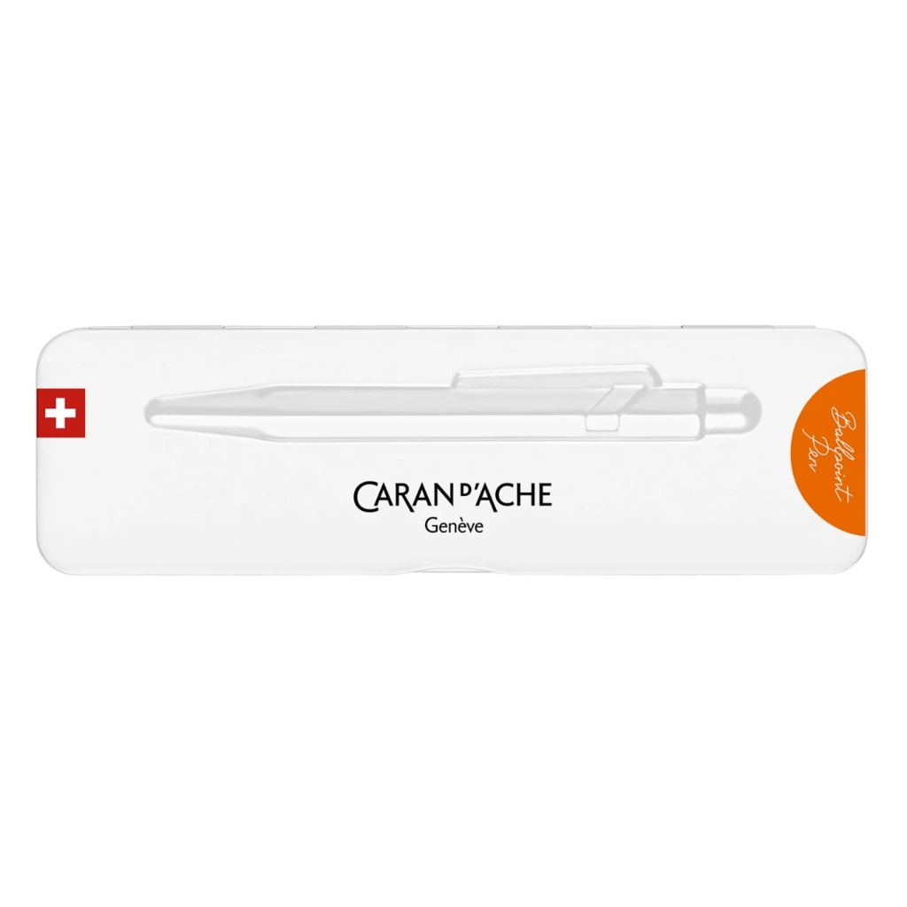Caran d'Ache 849 Colormat-X Ballpoint Pen, orange