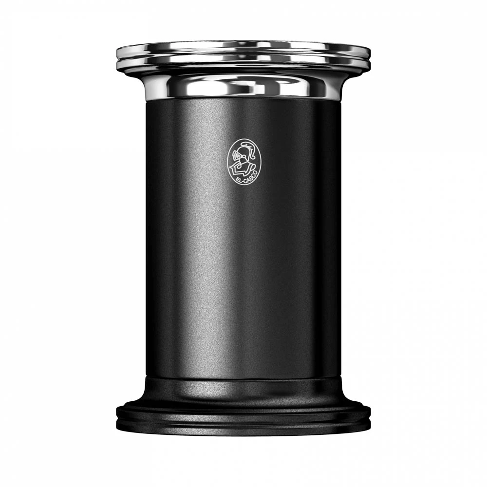 El Casco cylinder pencil sharpener M435 black/chrome
