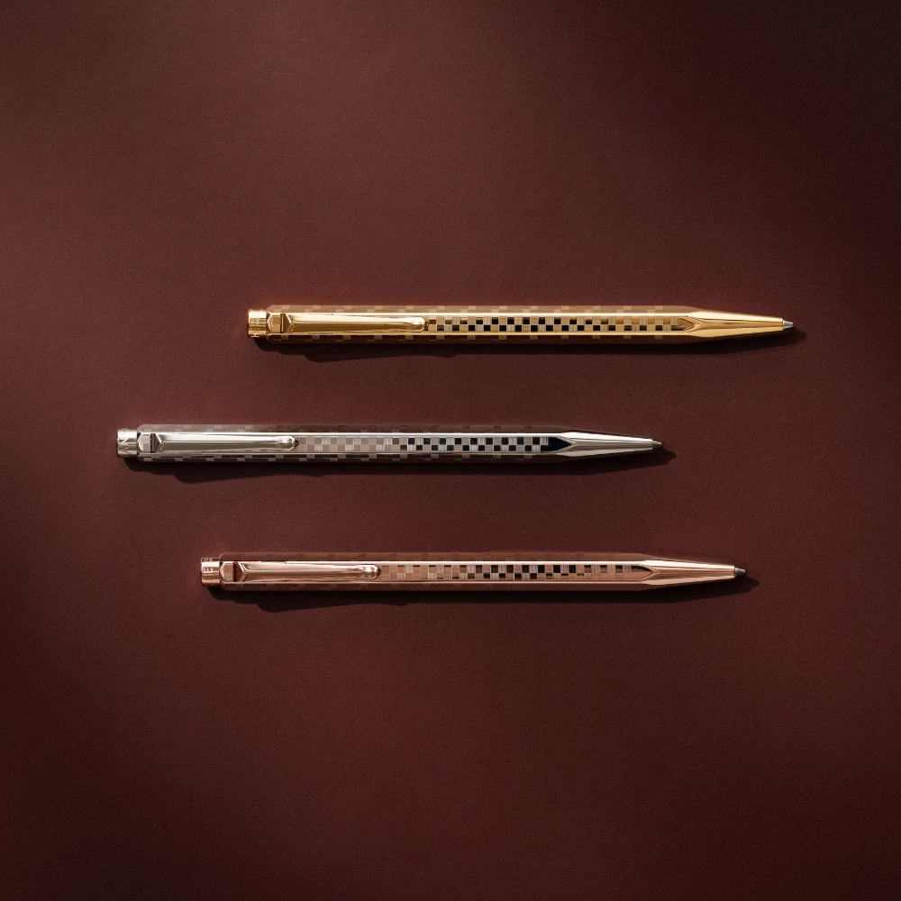 Caran d'Ache - Ecridor Damier Set - Ballpoint Pen - Etui 