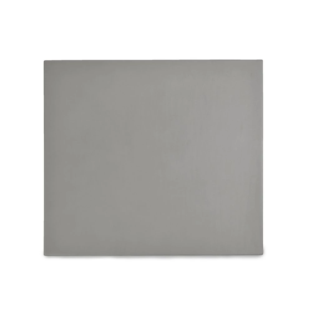 Mouse Mat, leather, 28 x 25 cm, grey