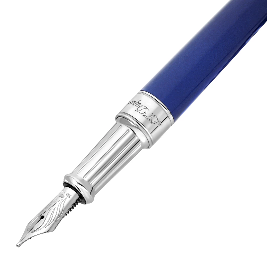 st_dupont_kugelschreiber_eternity_m_blau_1 S.T. Dupont ETERNITY M Ballpoint Pen, blue