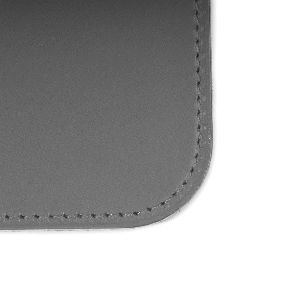 Desk Pad, leather, 61 x 39 cm, dark grey