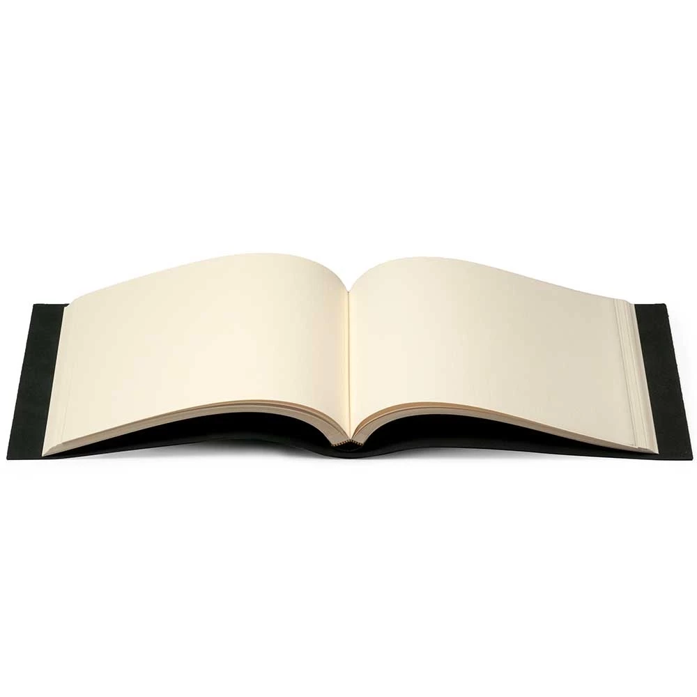 Photo Album, 30 pages, leather, 35x24.5 cm, black