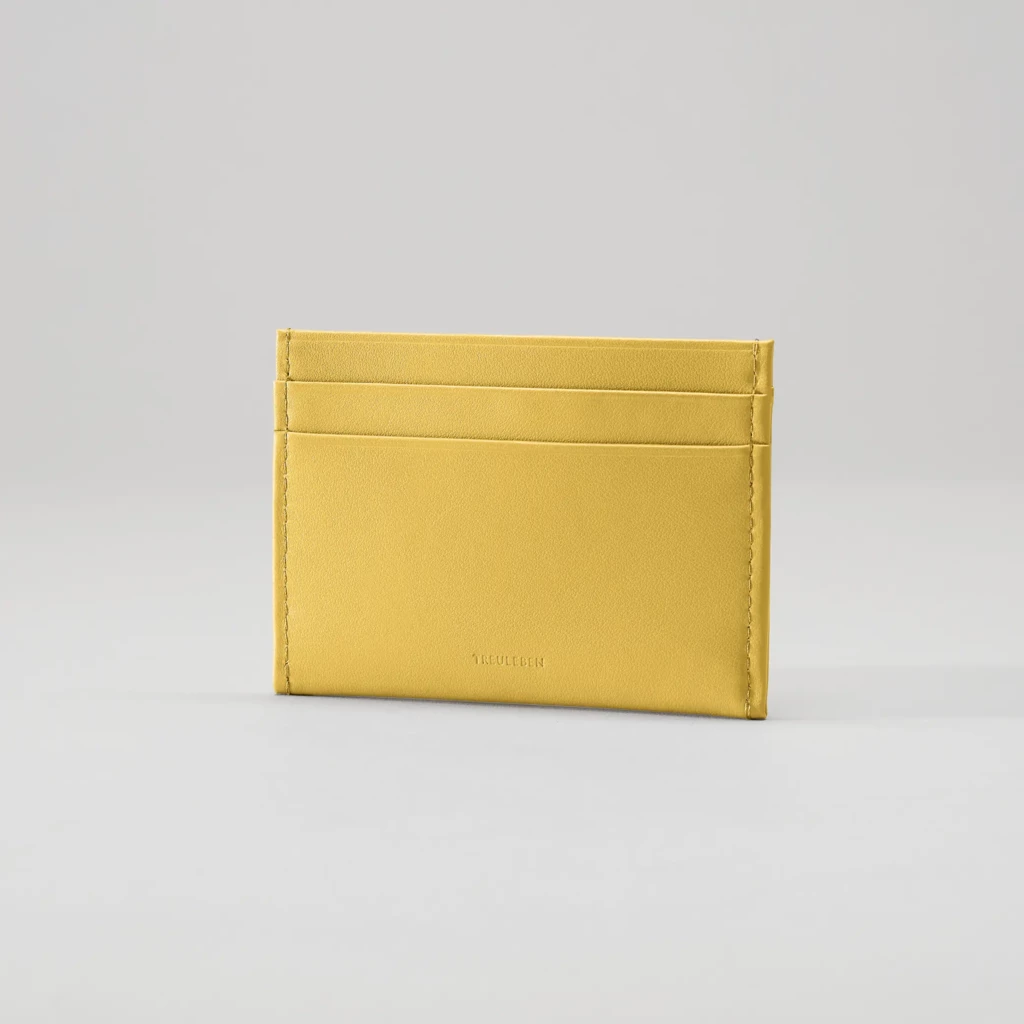 Credit Card Caddy Mustard