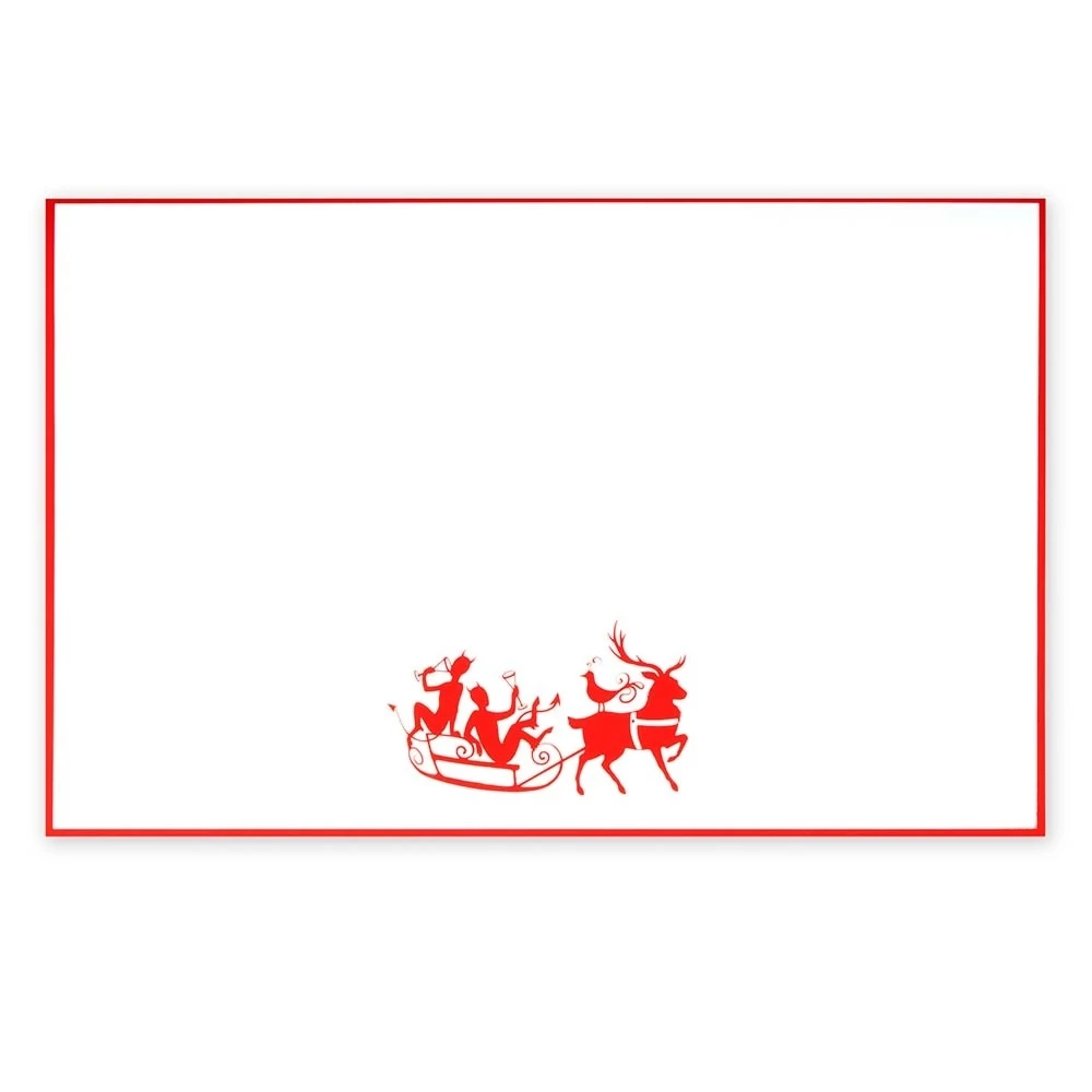 Christmas card dizzy devils