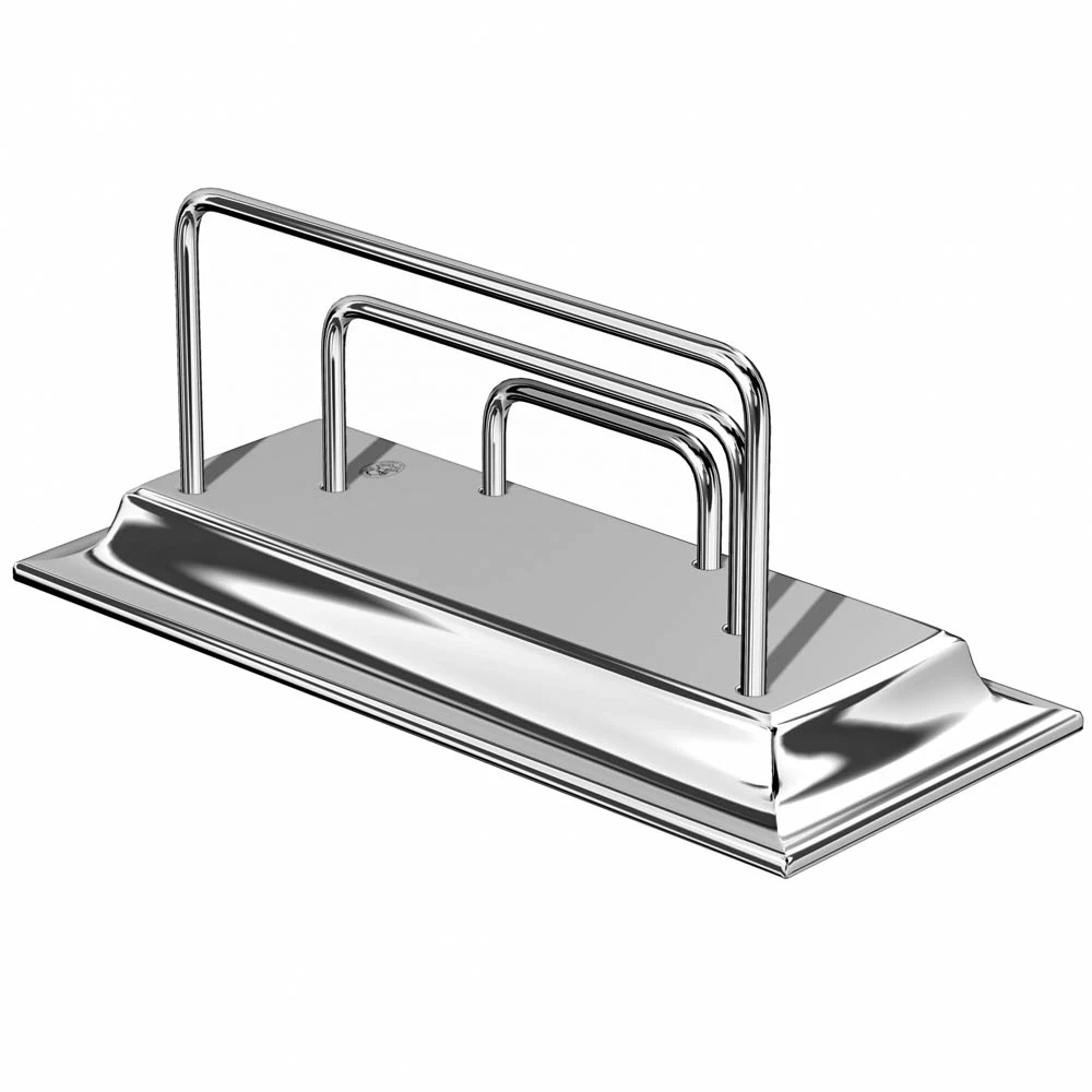 el_casco_briefstaender_m672_chrom_1 El Casco M672 Letter Holder, chrome