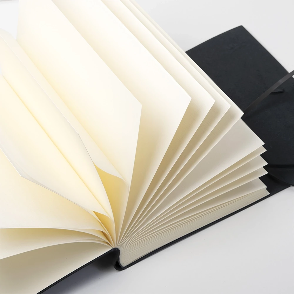 Photo Album, 50 pages, leather cover, 23x30 cm, grey