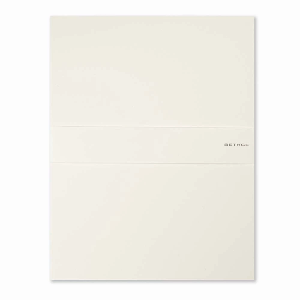 Letter paper set Diplomat, BlancBlanc