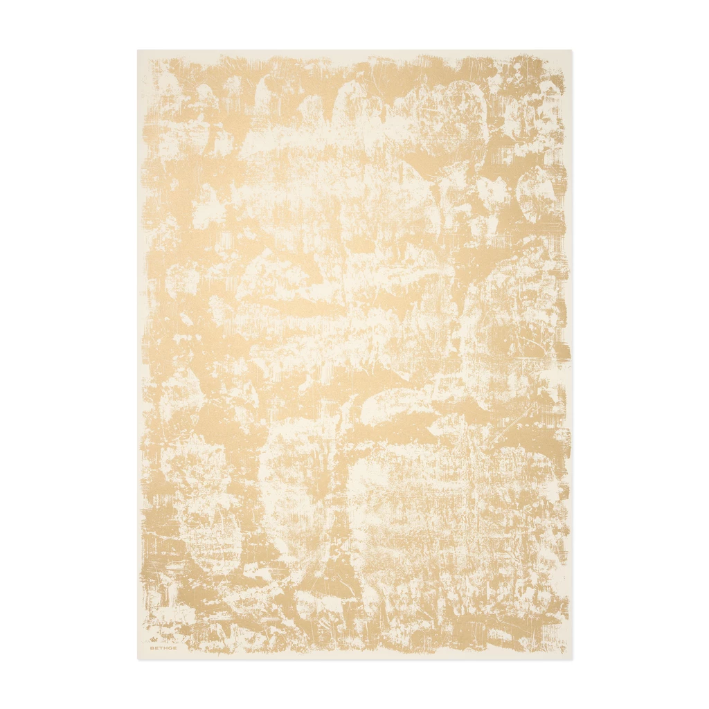 Wrapping paper patina gold/ivory 50 x 70 cm, 3 sheets