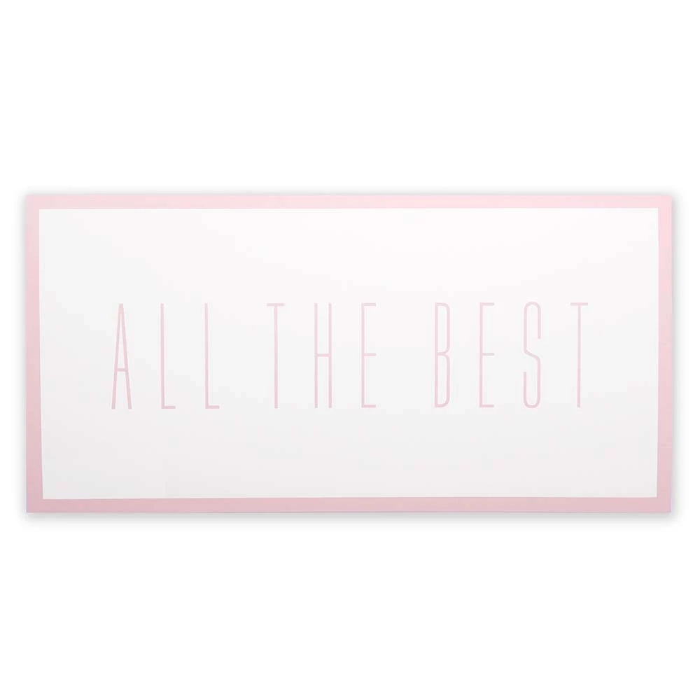“All the Best” Greeting Card – Nude