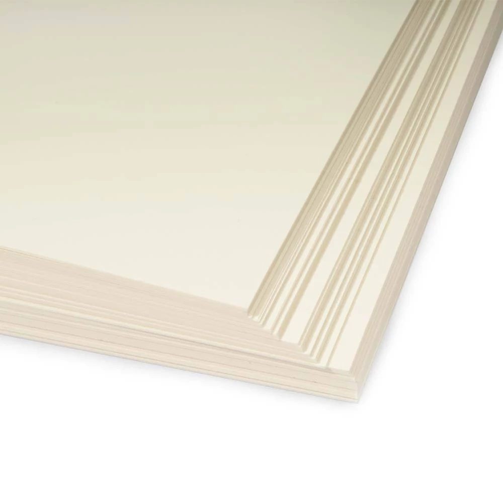 100 letterheads A4, Smooth Ivory