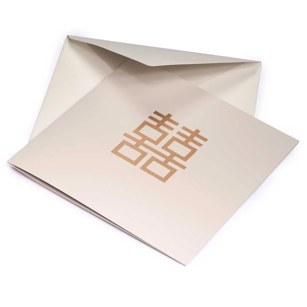 Greeting card double happiness