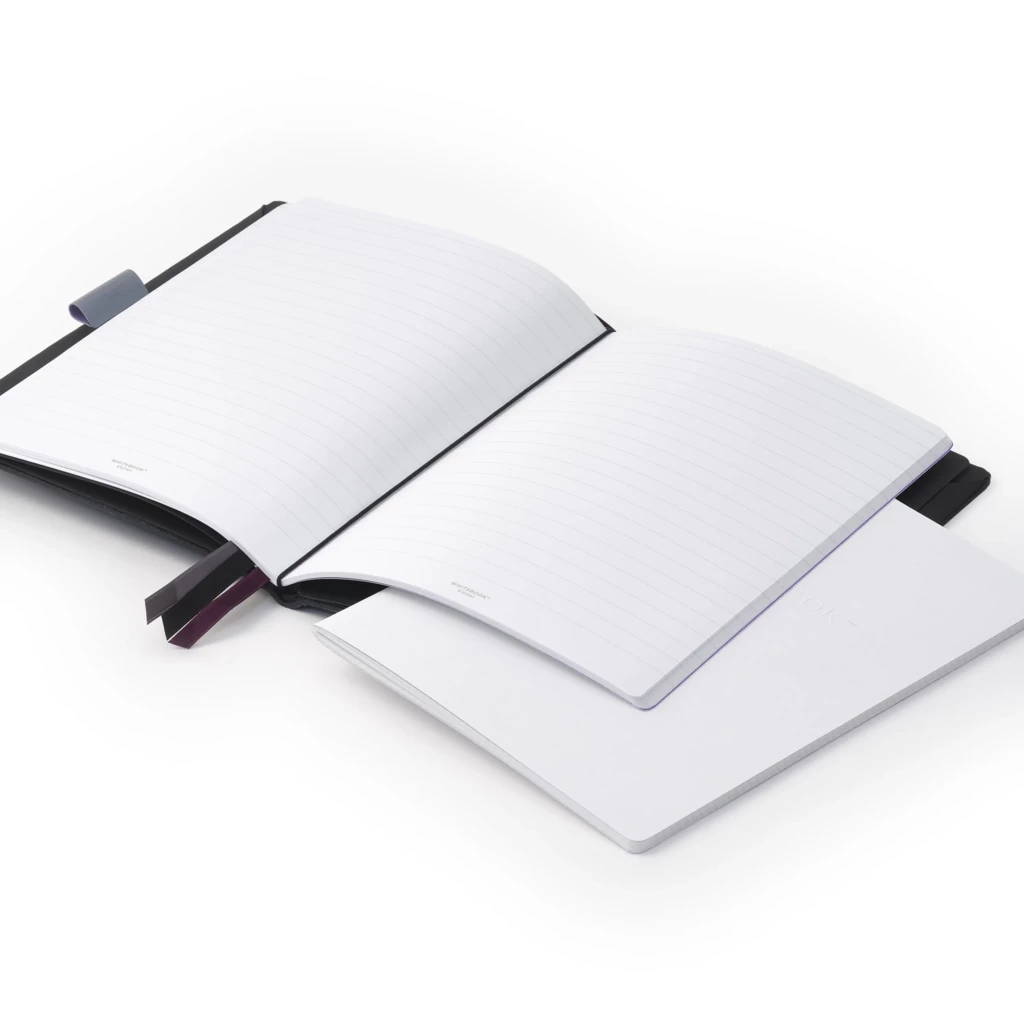 Whitebook, soft calf leather,  MX, black