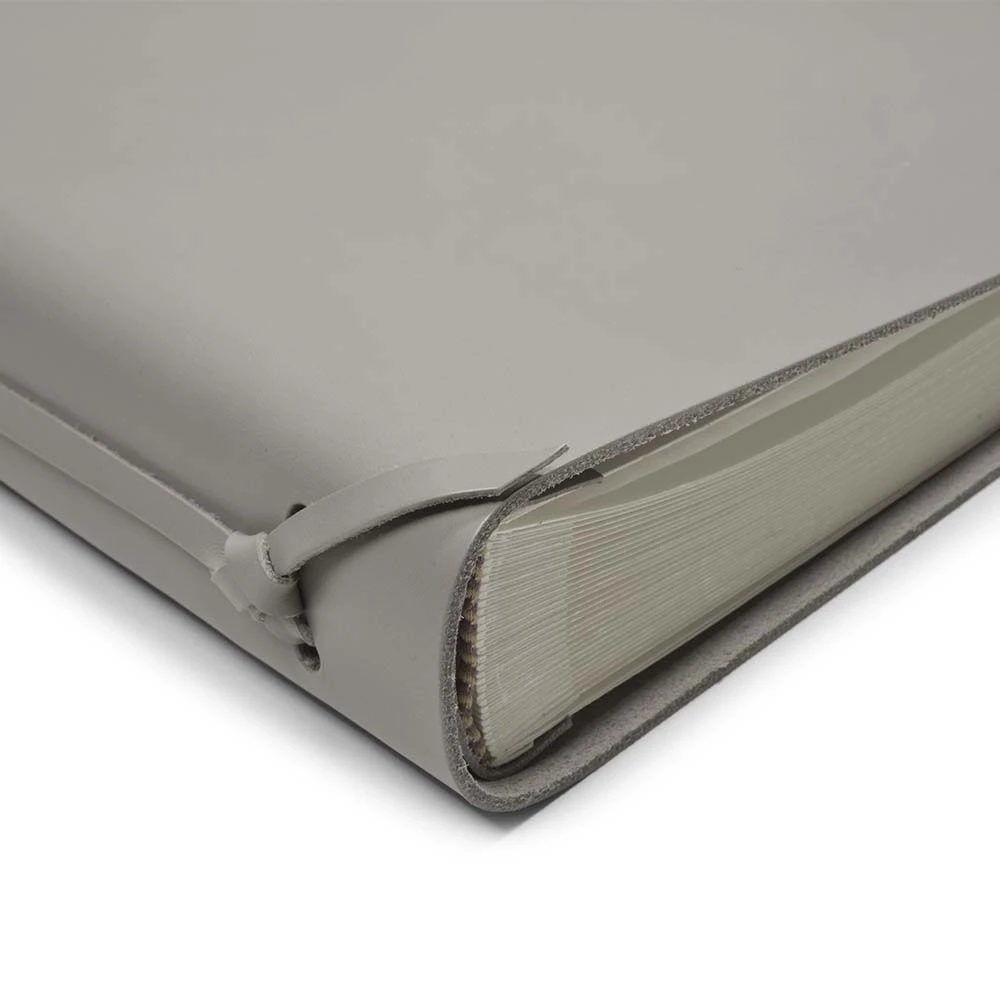 Photo Album, 30 pages, leather, 35x24.5 cm, taupe