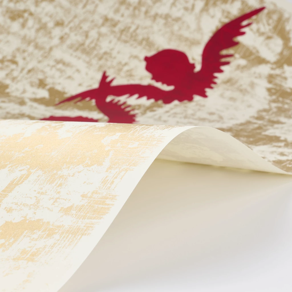 Wrapping paper host of angels  50 x 70 cm, 3 sheets