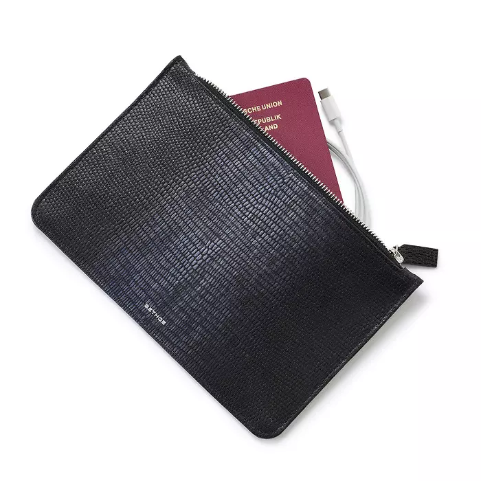 Zip Pouch – Blue Moon Leather