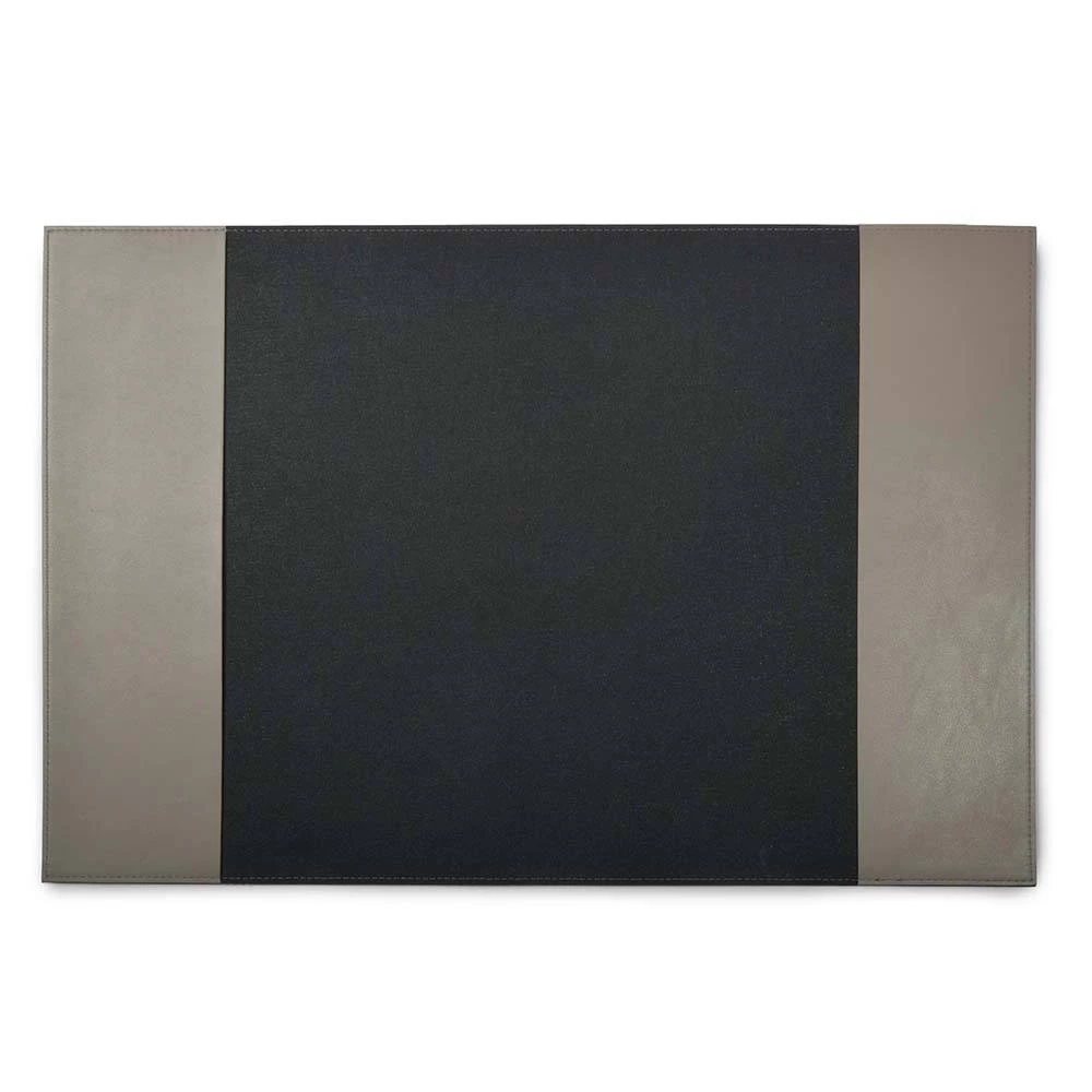 Book cover for DIN A4 books, smooth leather, taupe