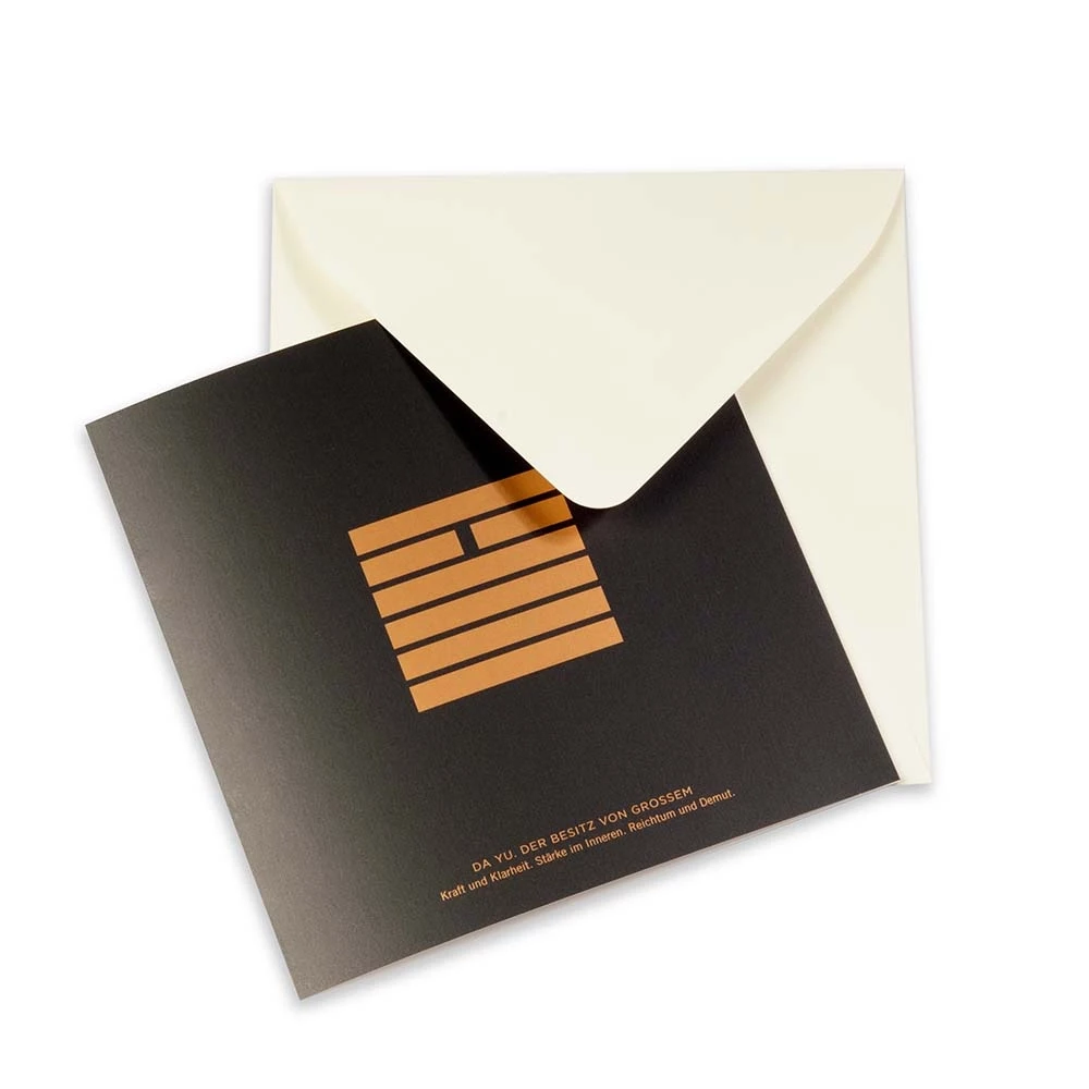 Greeting card I GING SA YU.