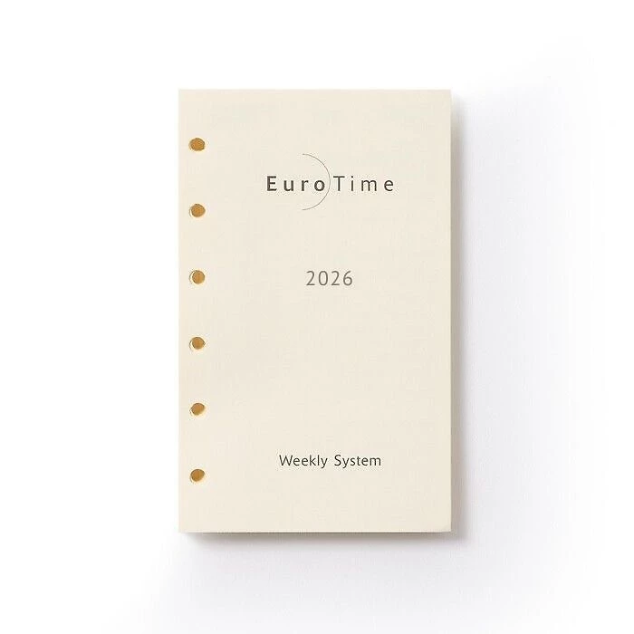 Refill Kalender PE Personal Planer 2026 1Woche/2Seiten ivory