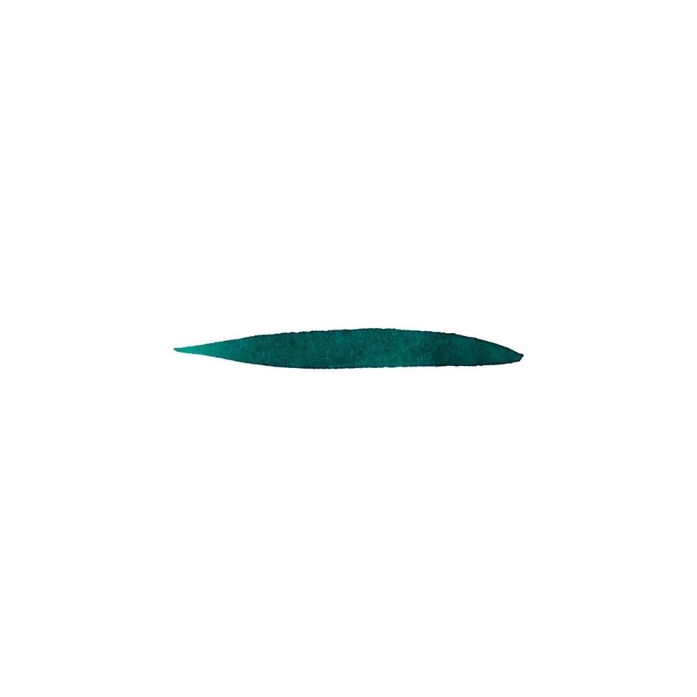 Faber-Castell Ink Cartridges, pack of 6, deep sea green