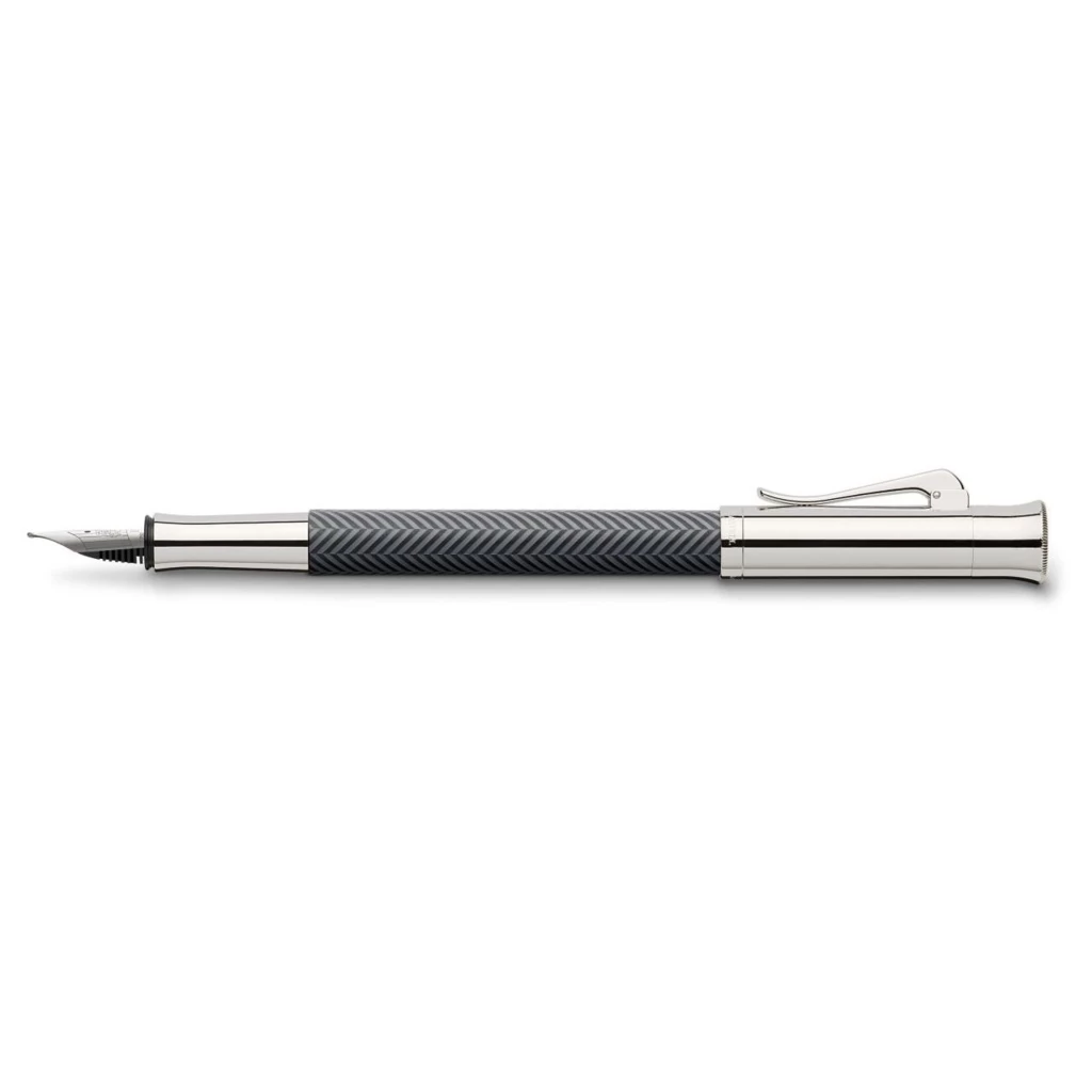 Graf von Faber-Castell Füllfederhalter Guilloche Ciselé Anthrazit