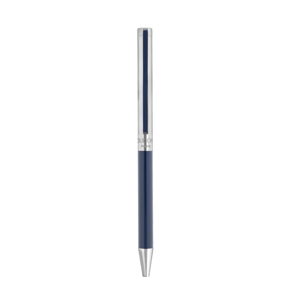 S.T. Dupont Classique Ballpoint Pen Blue/Palladium
