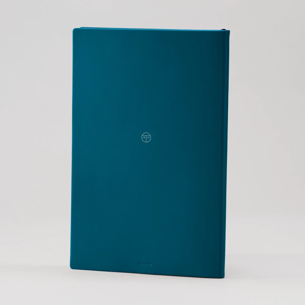 Journal L plain Petrol Green