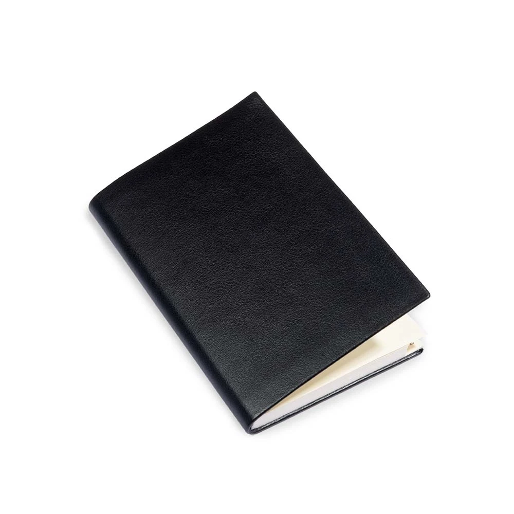 Address Book, nappa leather, black