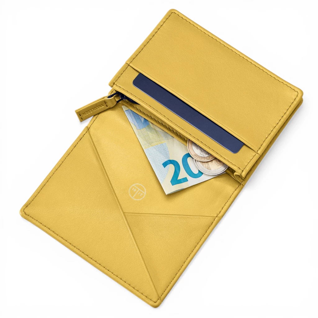 Financier Small Wallet Mustard