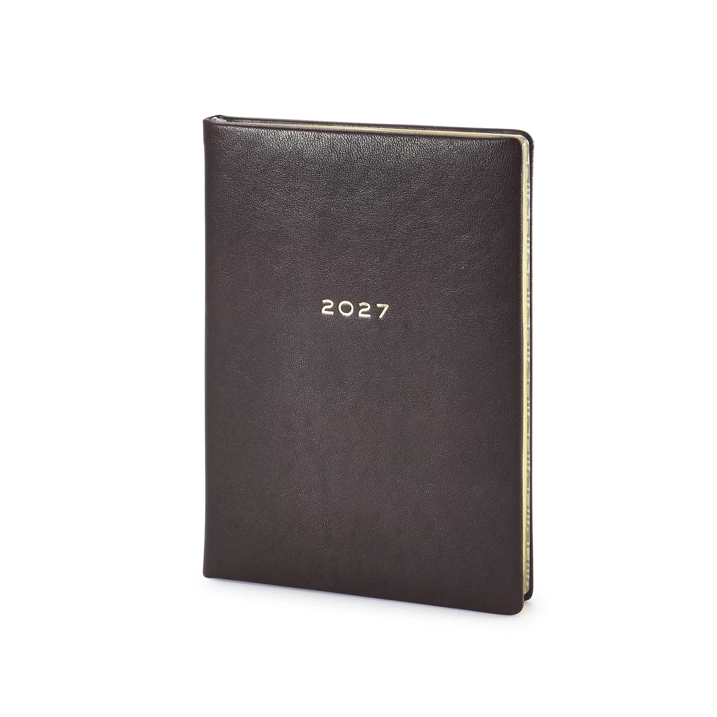 Weekly Planner Notes 2027 Verona Brown