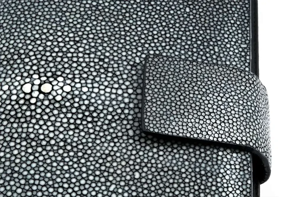 leder_personal_planer_rochenleder_2 Personal Organiser, stingray leather, turquoise