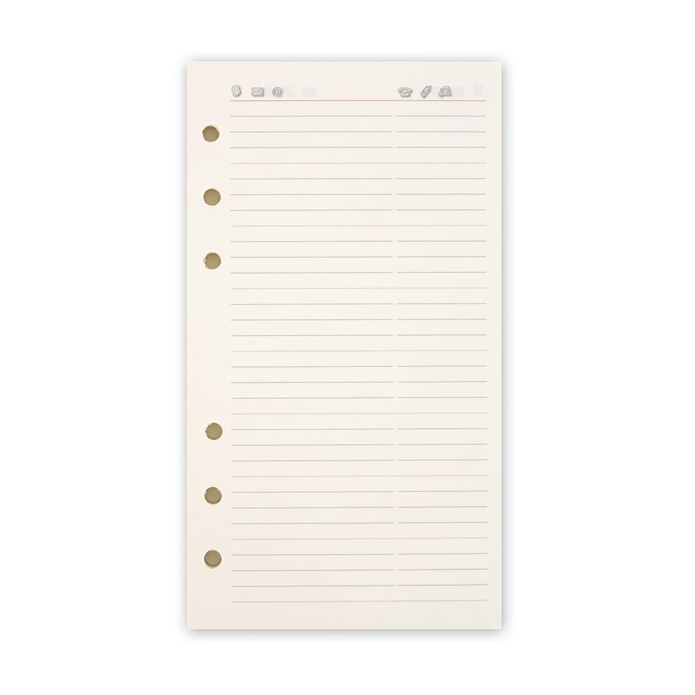 Refill for Personal Planner, address/telephone index