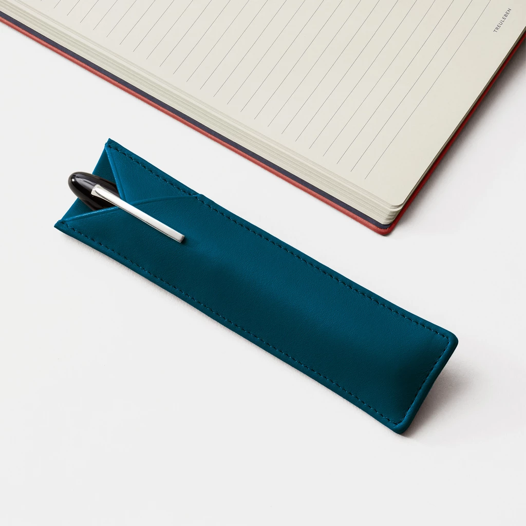 Pen Sleeve Petrol Green