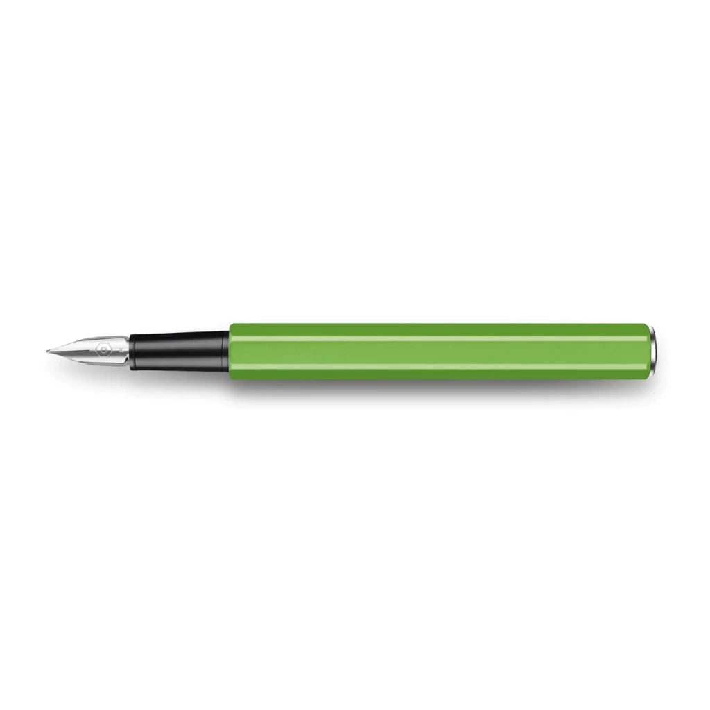 Caran d'Ache 849 Fountain Pen, lacquered, green, nib M