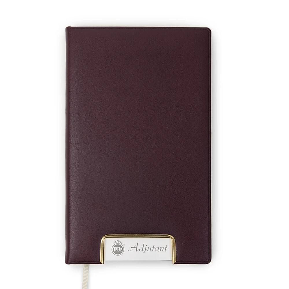 Adjutant daily calendar 2026 TeBeskin garnet bordeaux