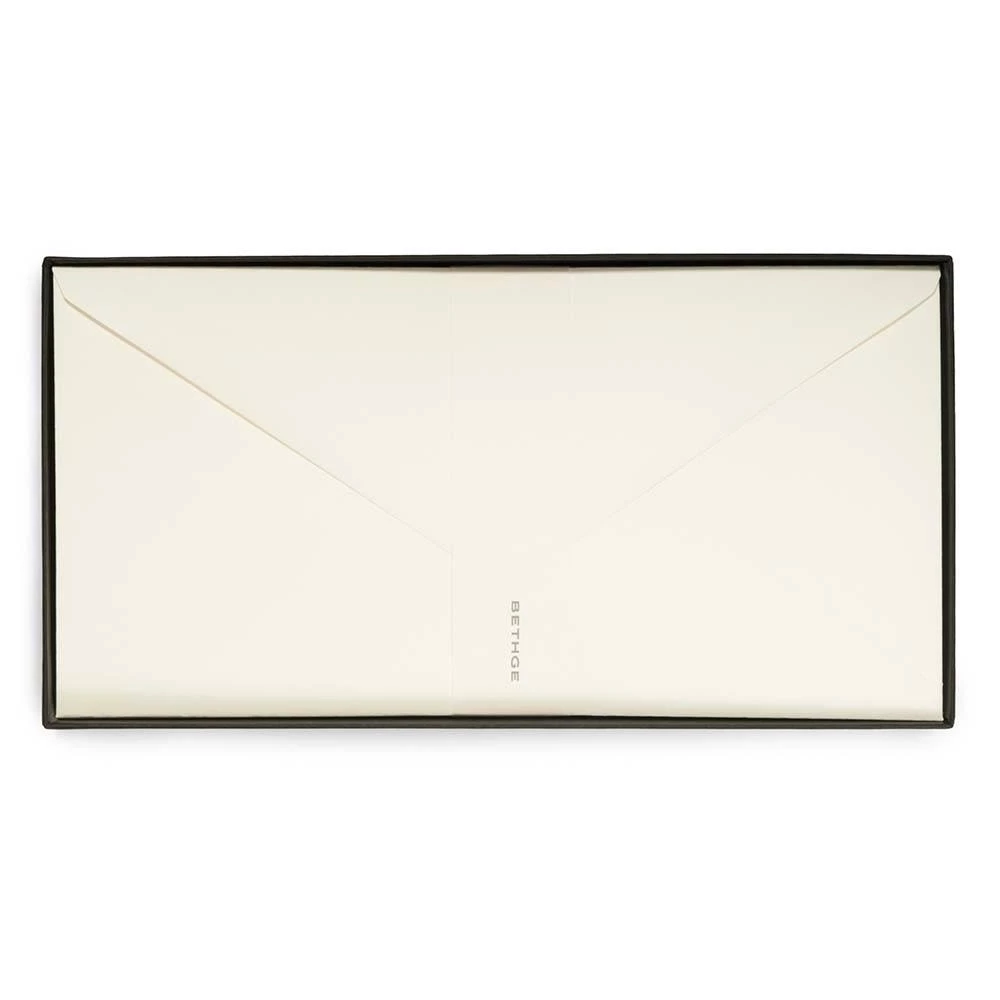 25 long DIN envelopes, Smooth Ivory