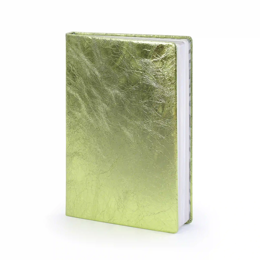 Notebook A5, leather, Aurora, blank