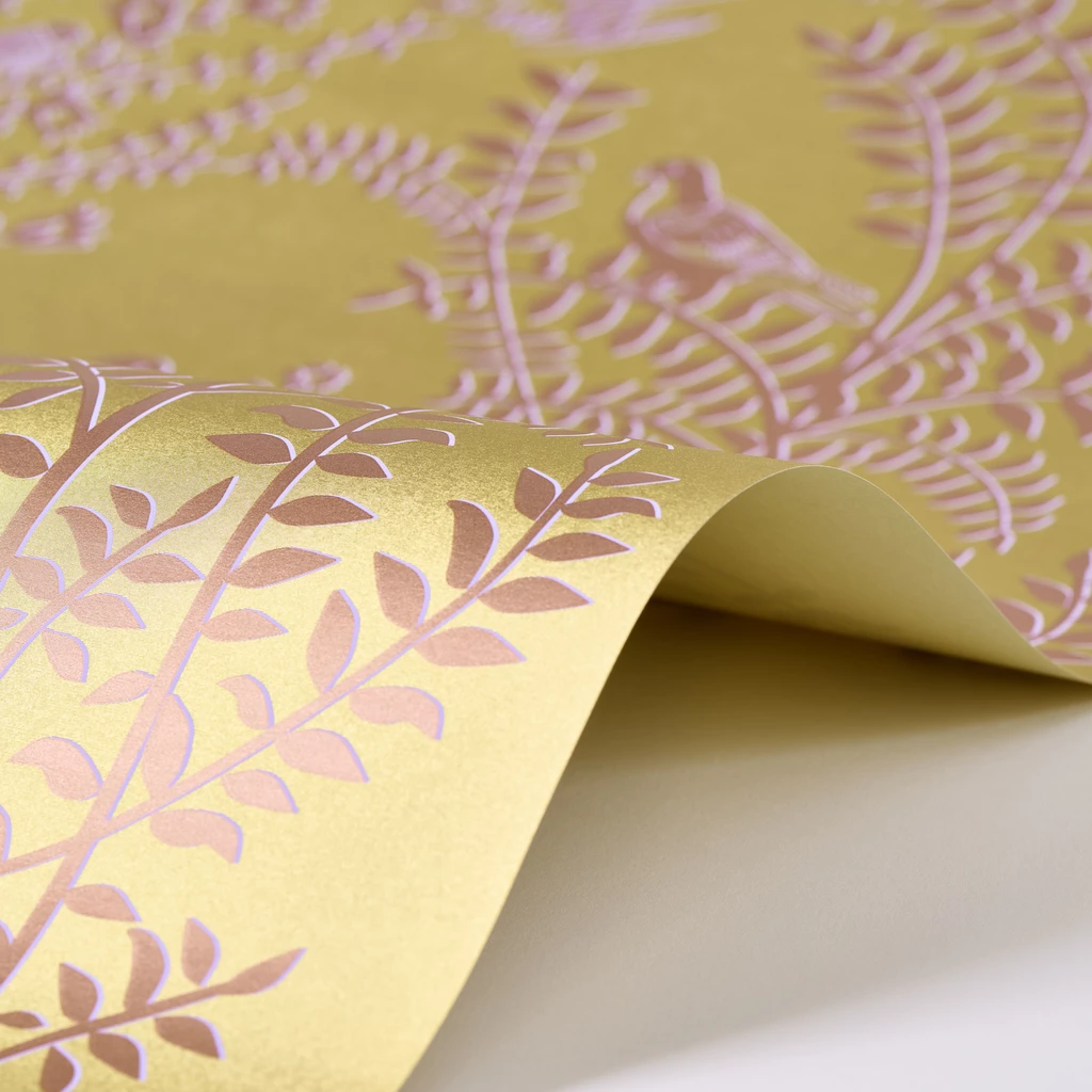 Wrapping paper paradise gold 50 x 70 cm, 3 sheets