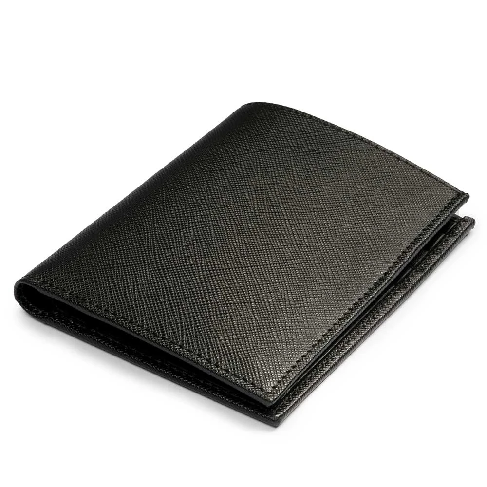 brieftasche_8_cc_leder_saffian_9 Slim Wallet, 8 cc, Saffiano leather, olive green