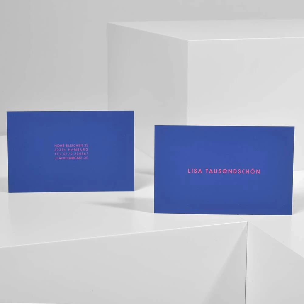 individuelle_visitenkarten_lisa_tausendschoen_1 100 custom business cards, Lisa Tausendschön