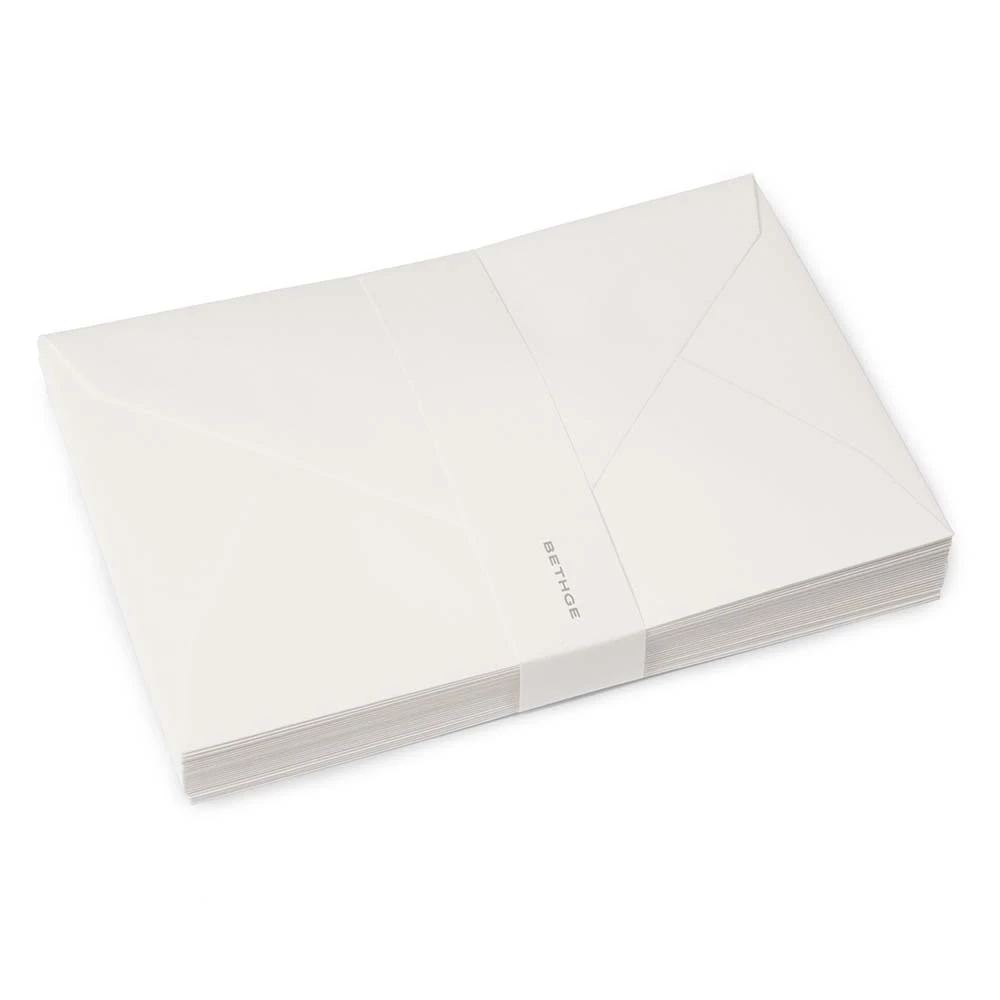 25 Diplomat envelopes, Opal Ecru