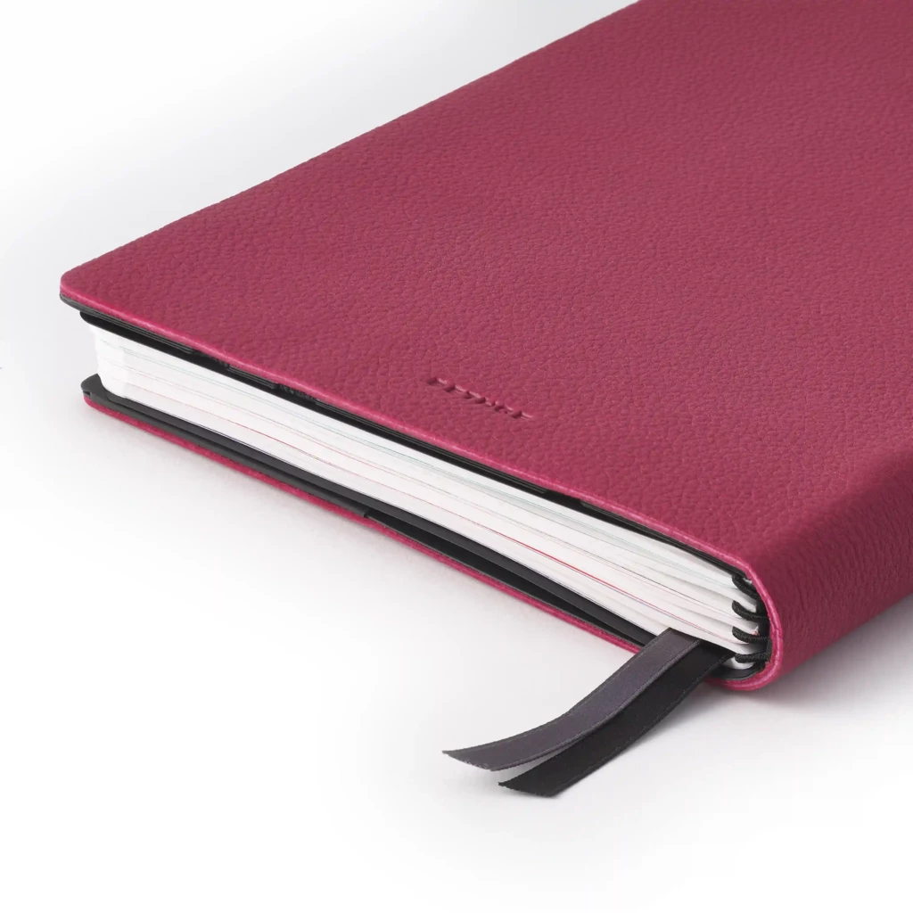 Whitebook Calf Soft leather ML coral