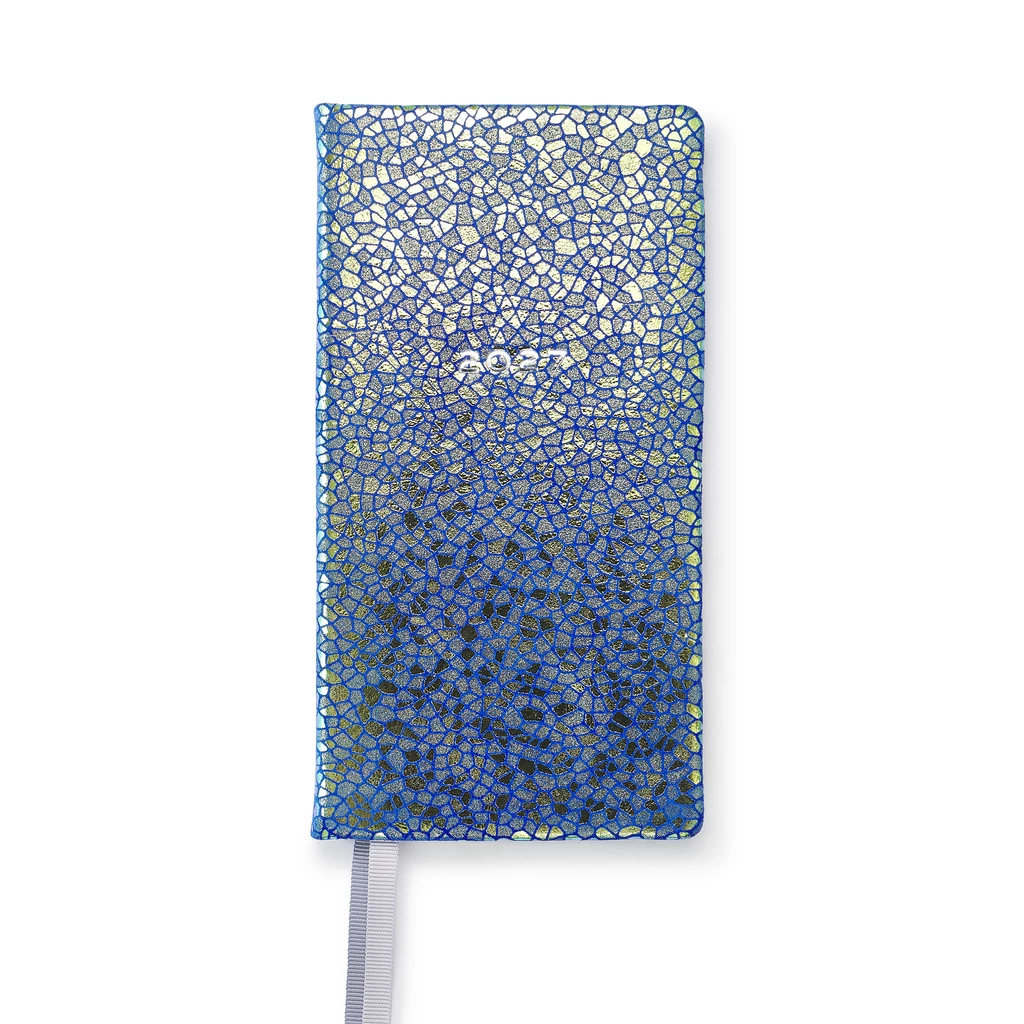 Pocket Datebook 2027 Acqua Leather