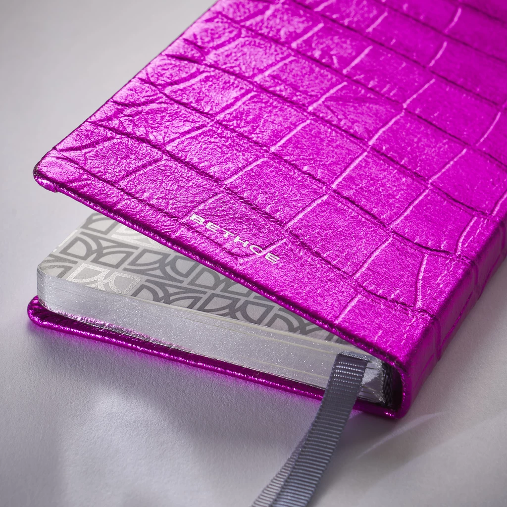 Pocket Datebook 2027 Wild Pink Leather