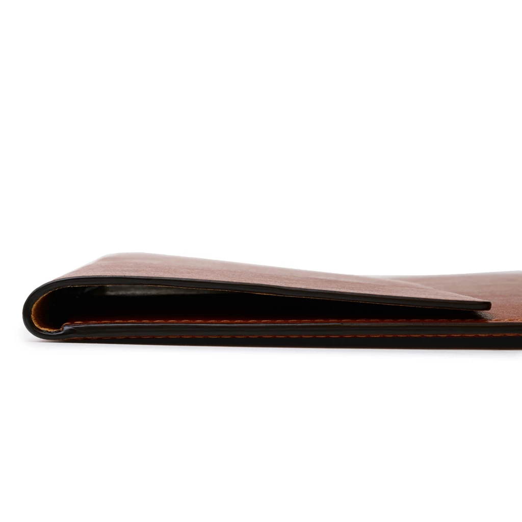 LEGENDÄR SLYMM Briefcase, leather, brown